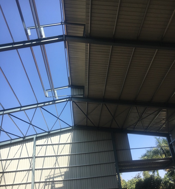 Mái tôn nhà xưởng sản xuất, nhà kho