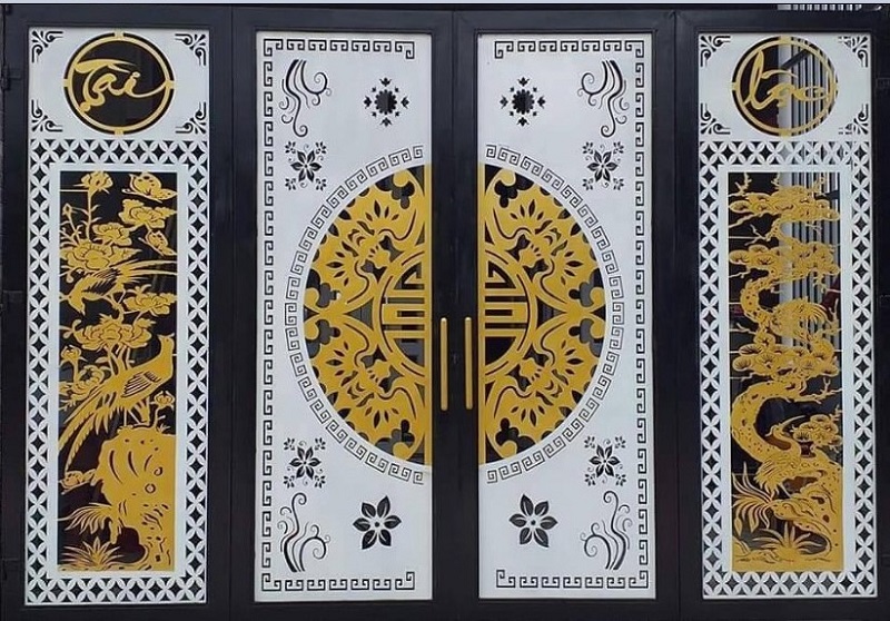 Mẫu cửa sắt đẹp
