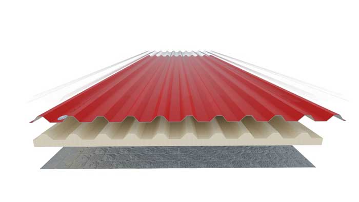 Mái tôn chống nóng 3 lớp