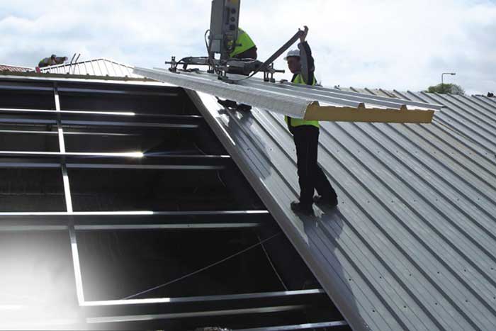 Quy trình thi công mái tôn chống nóng